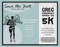 Second Annual Greg Pierzchala Memorial Run to Go in Barrie