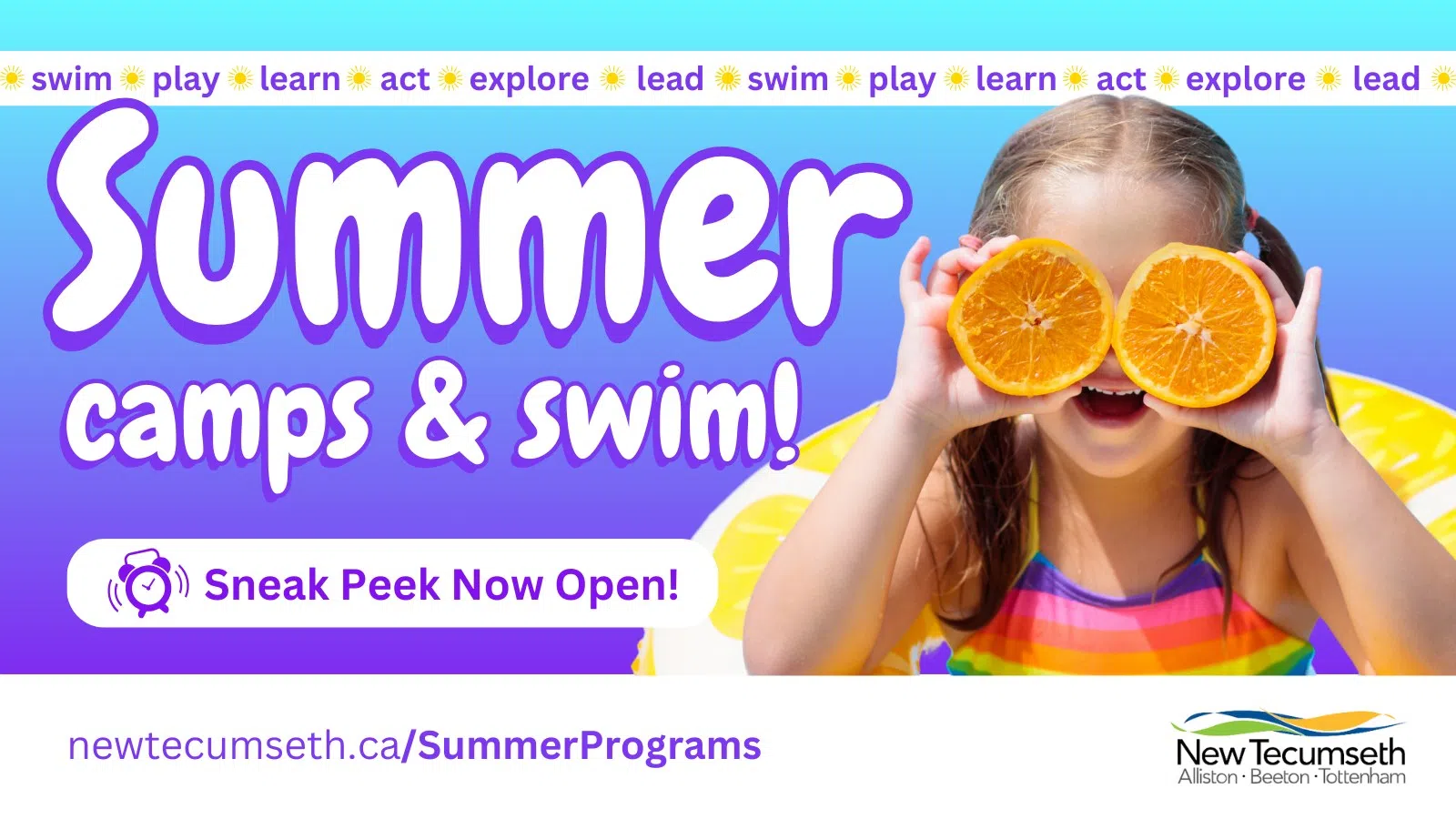 Summer Program Registration Opens Today!