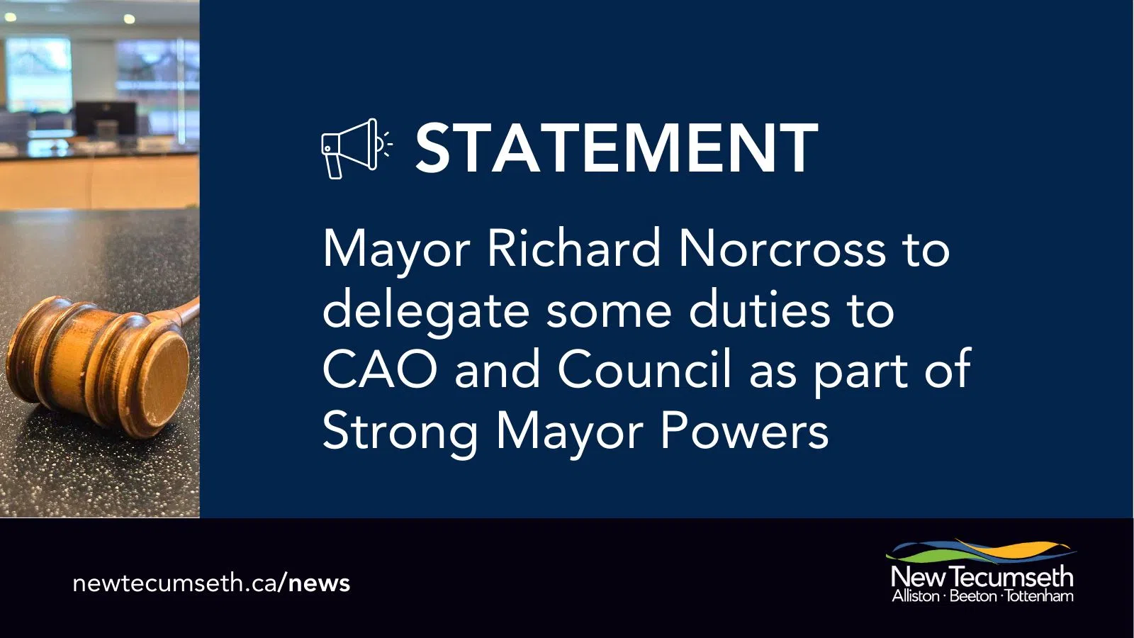 Mayor Norcross Pledges Collaboration Under New Powers
