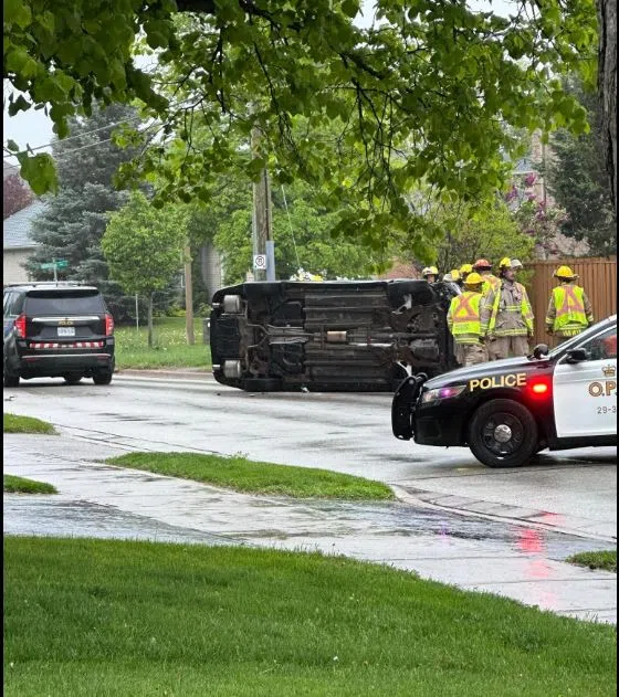 Local Man Facing Charges After Vehicle Rollover In New Tecumseth