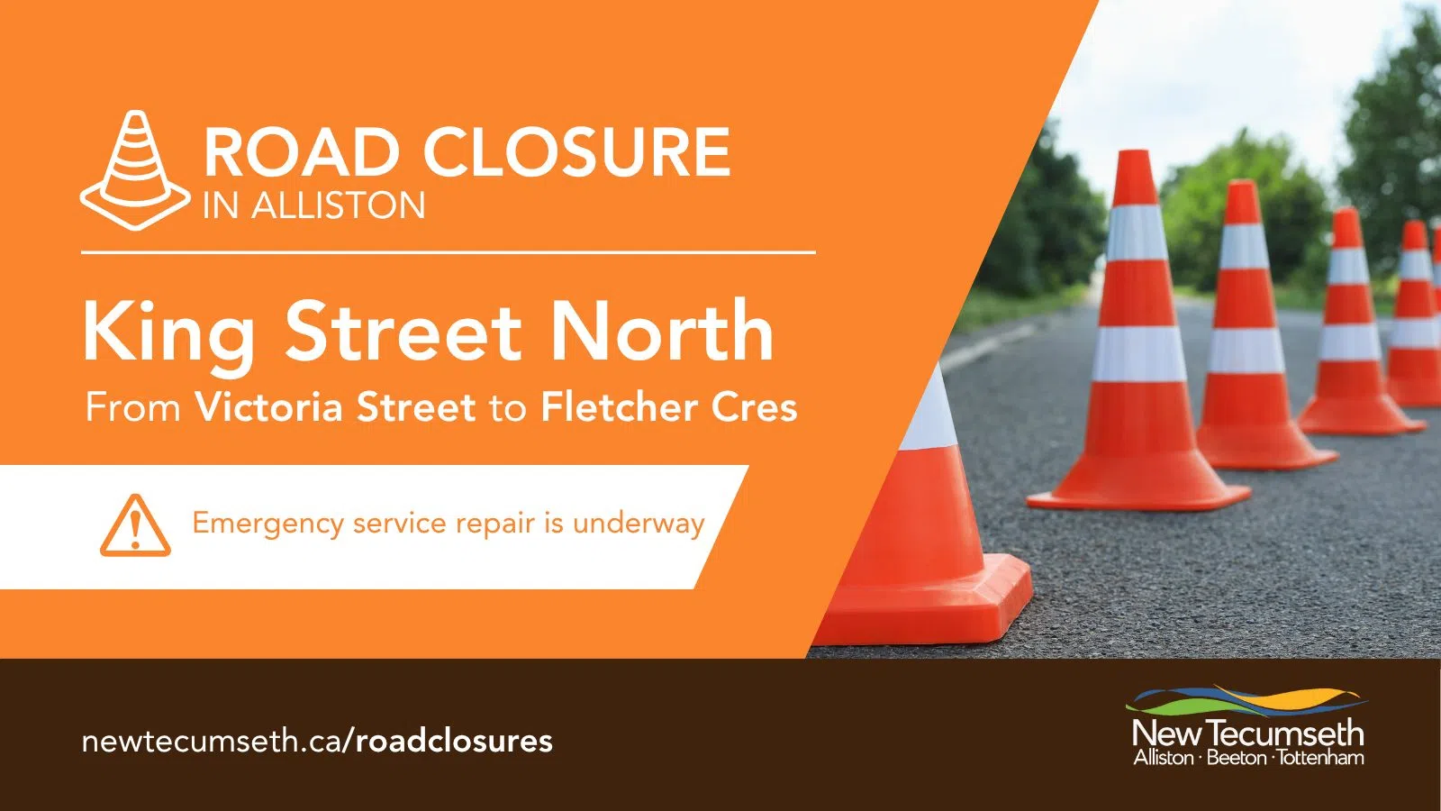 Road Closed After Gas Line Struck Wednesday Morning