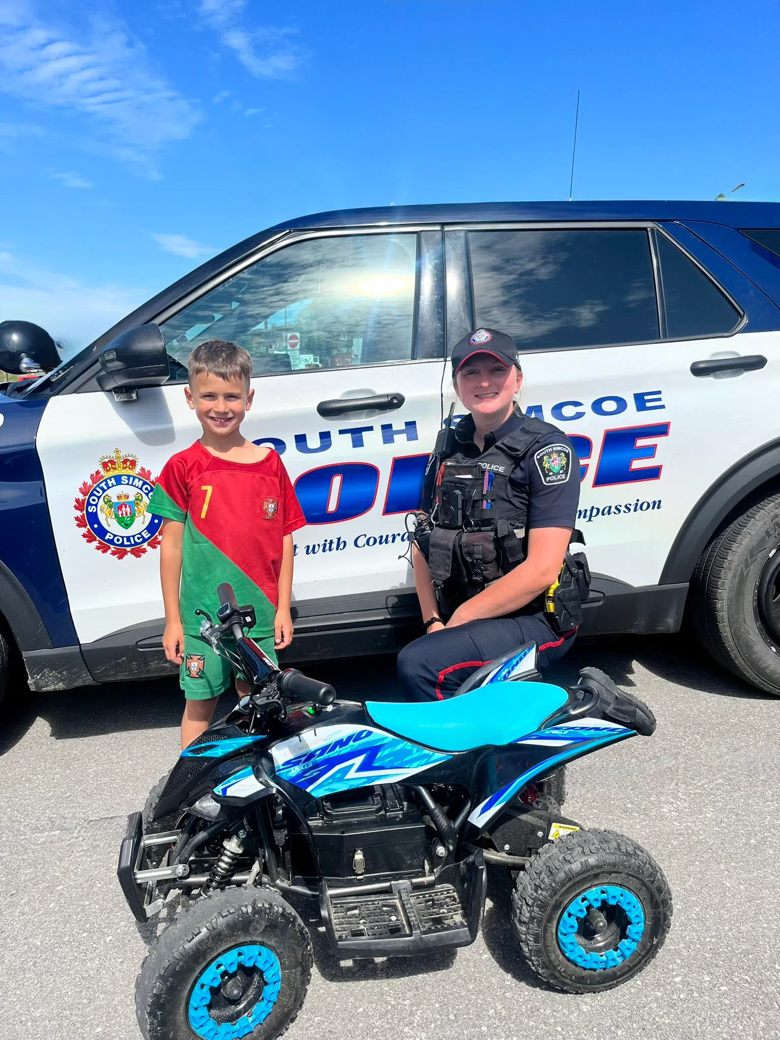 Young Residents Stolen ATV Found and Returned After Community Tip