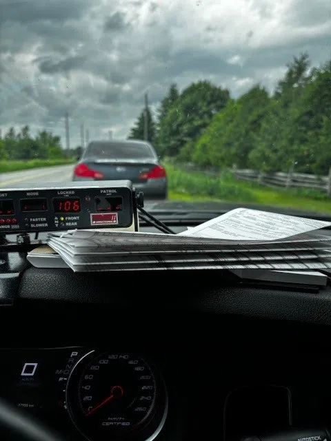 G2 Driver Stopped for Nearly Doubling Speed Limit