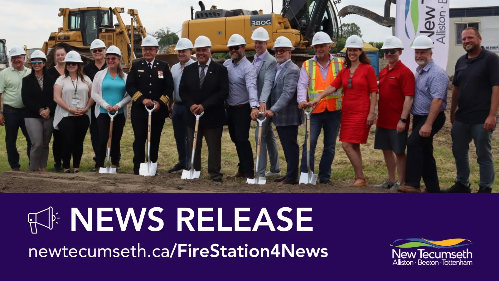 Town Breaks Ground On Fire Station 4