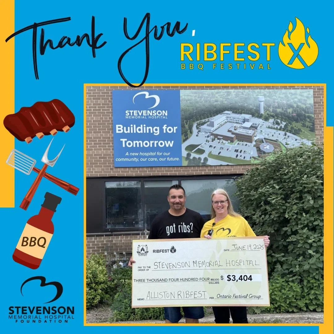 Alliston Ribfest Gives Back