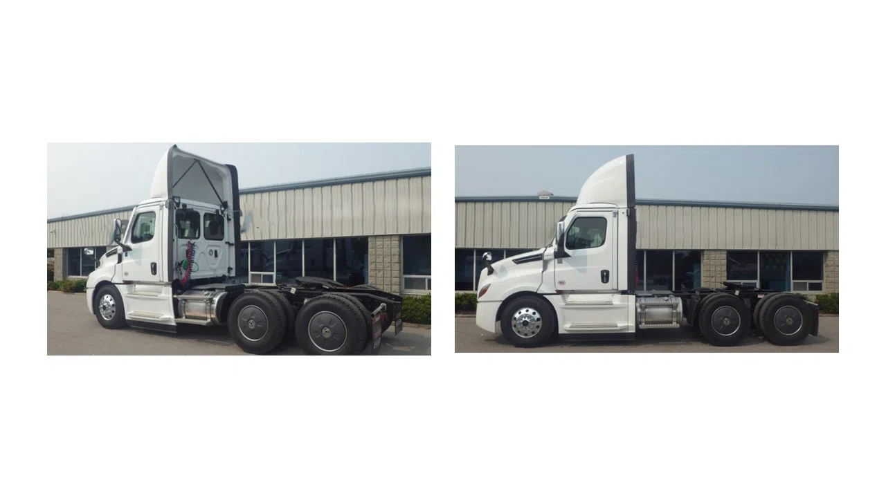 Trucks Stolen From Commercial Property