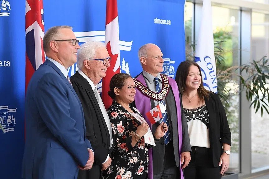 County of Simcoe welcomes 36 new Canadians