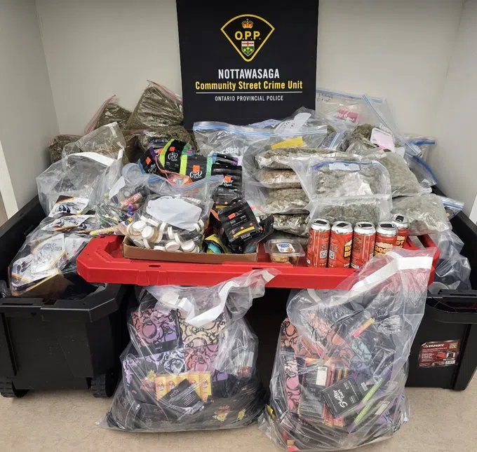Nottawasaga OPP bust illegal cannabis operation in Alliston