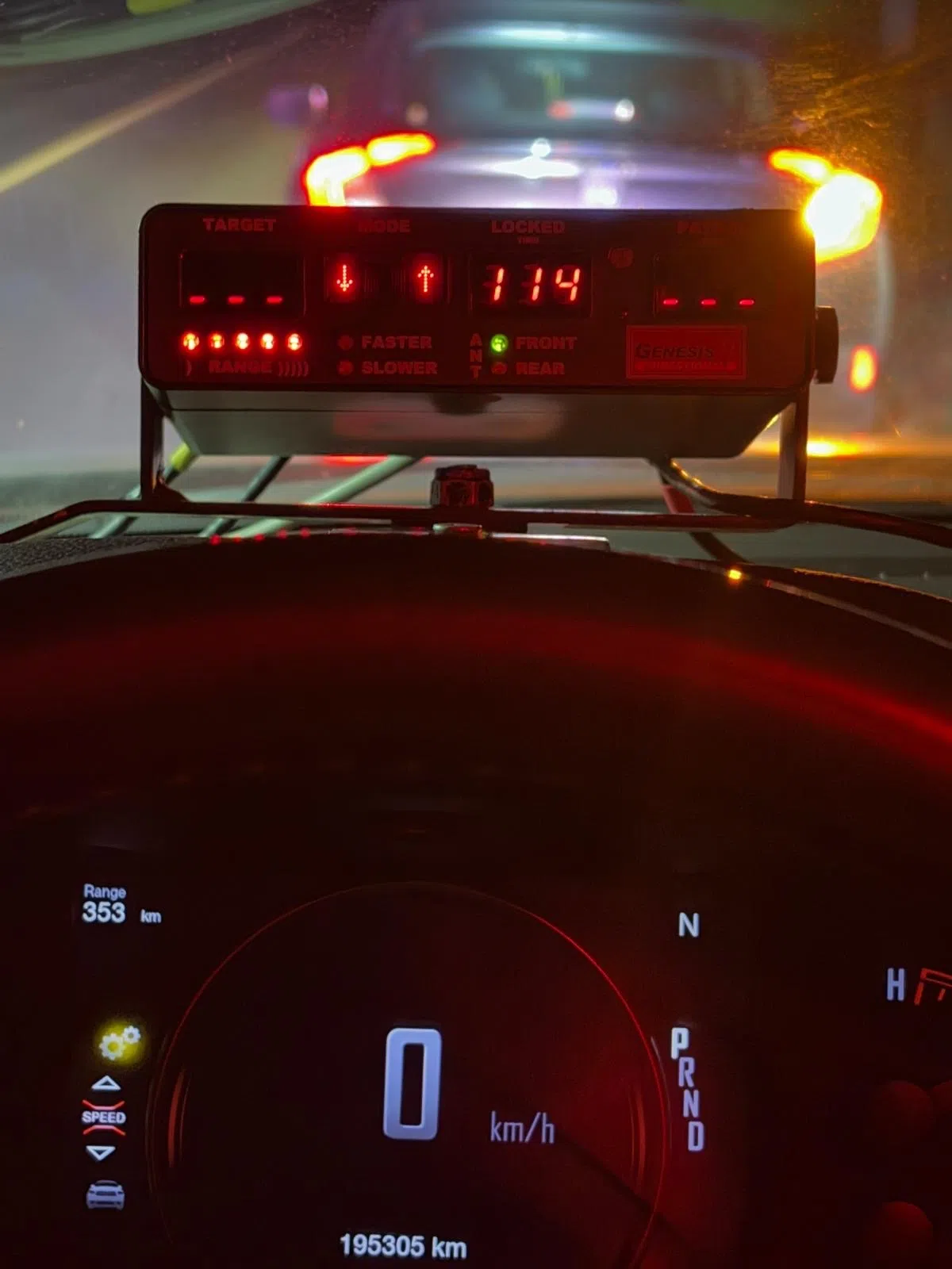 Teenager caught going 54 km/h over speed limit