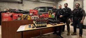 South Simcoe Police arrest retail theft suspects after getaway vehicle crashes into BWG home