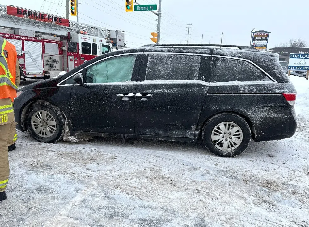 Slow down as local roads remain slick and icy