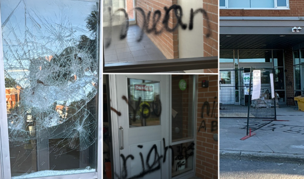 Barrie Police investigating high school vandalism