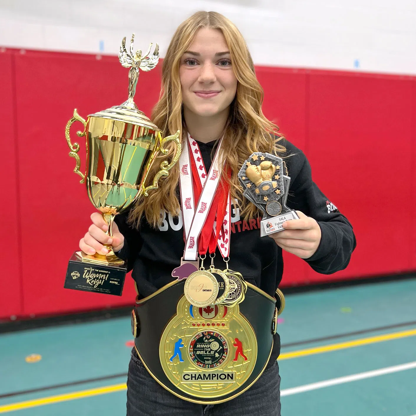 Chimo Elementary student is Ontario's Novice Boxing Champion