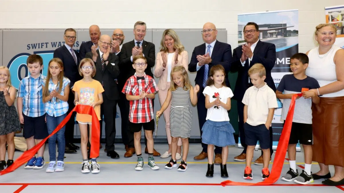 Grand opening at Swift Water Elementary School attended by plenty