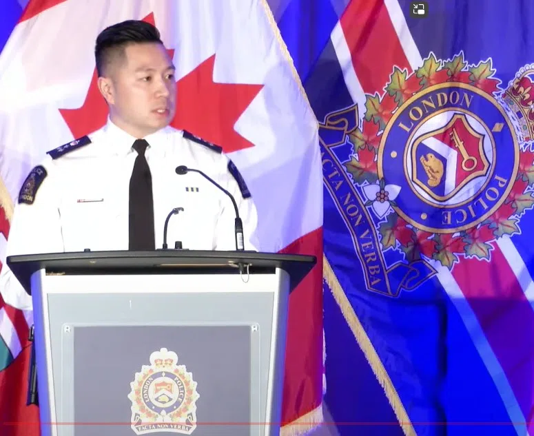 London Police Apologize Monday To Woman At The Centre Of A Sexual   Hockey Canada Sexual Assault London Police Service Media Conference Feb 5 24 