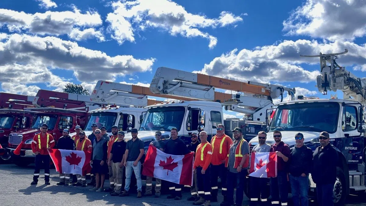 Entegrus and ERTH Power among local utility crews heading to Florida