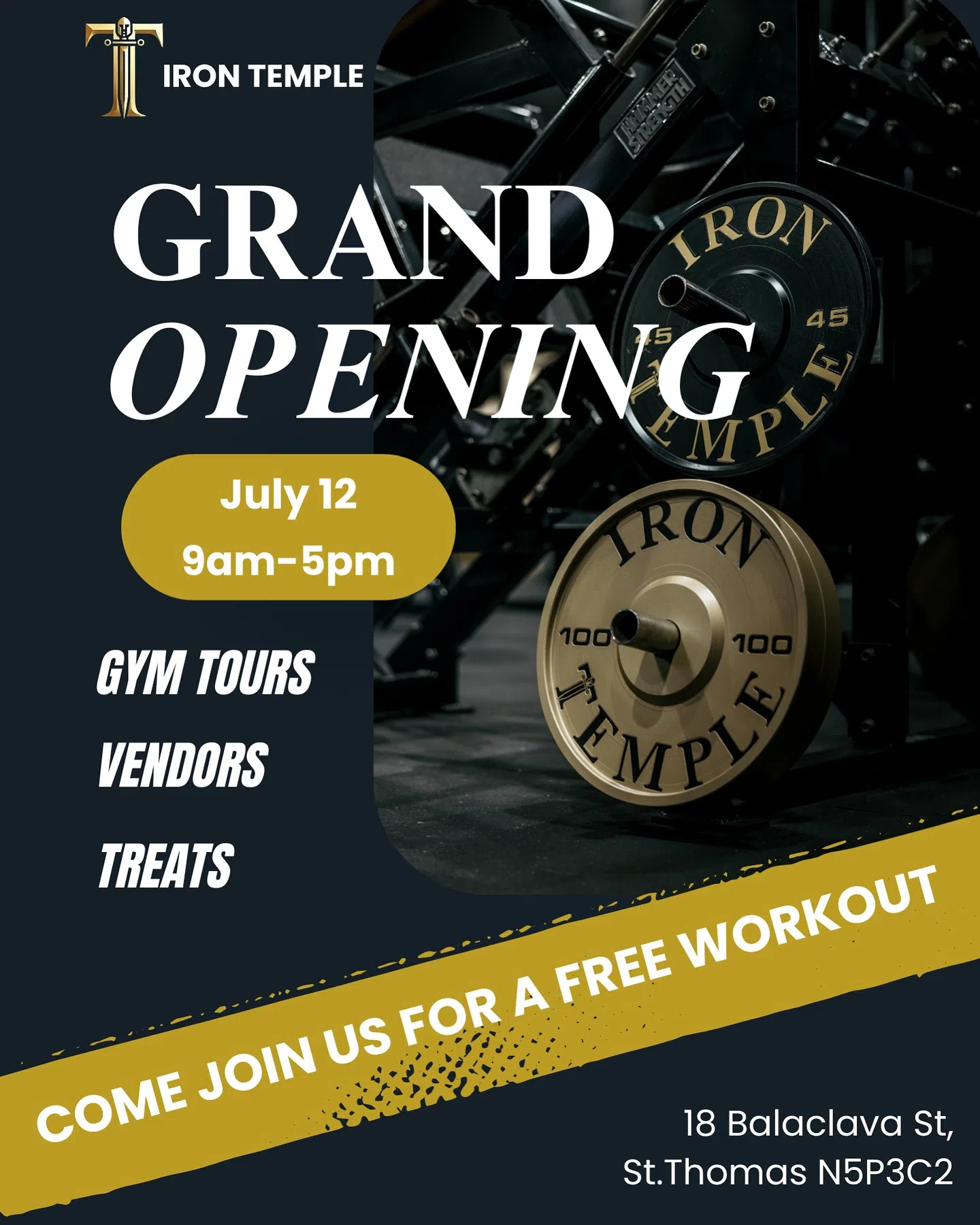 Iron Temple Grand Opening