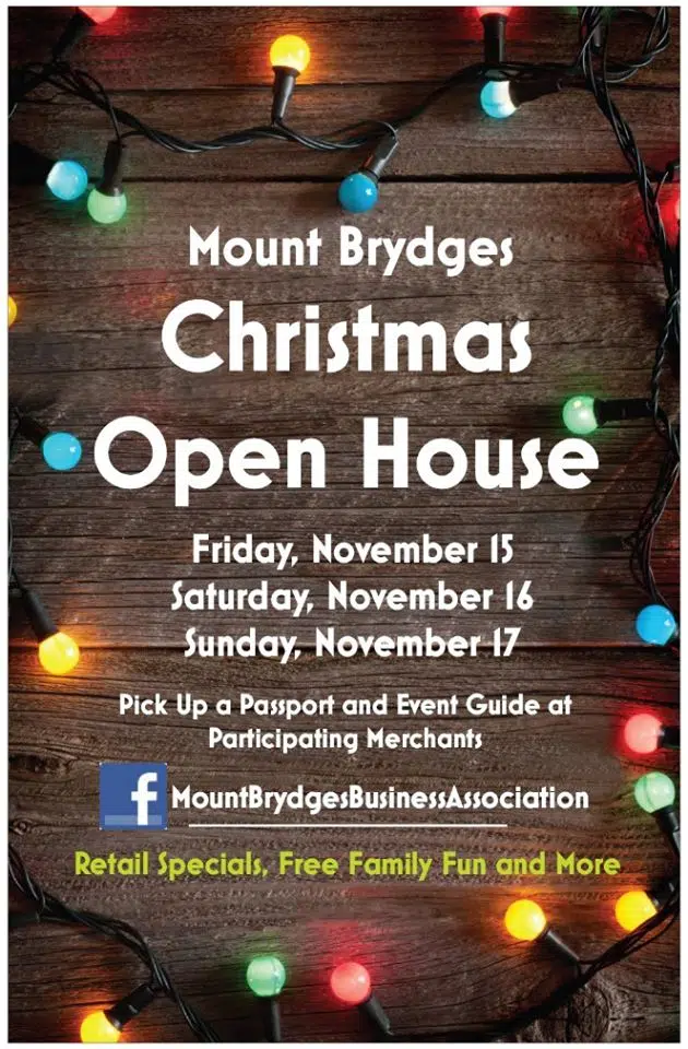 Mount Brydges Christmas Open House Starts Tonight 105.7 Strathroy Today