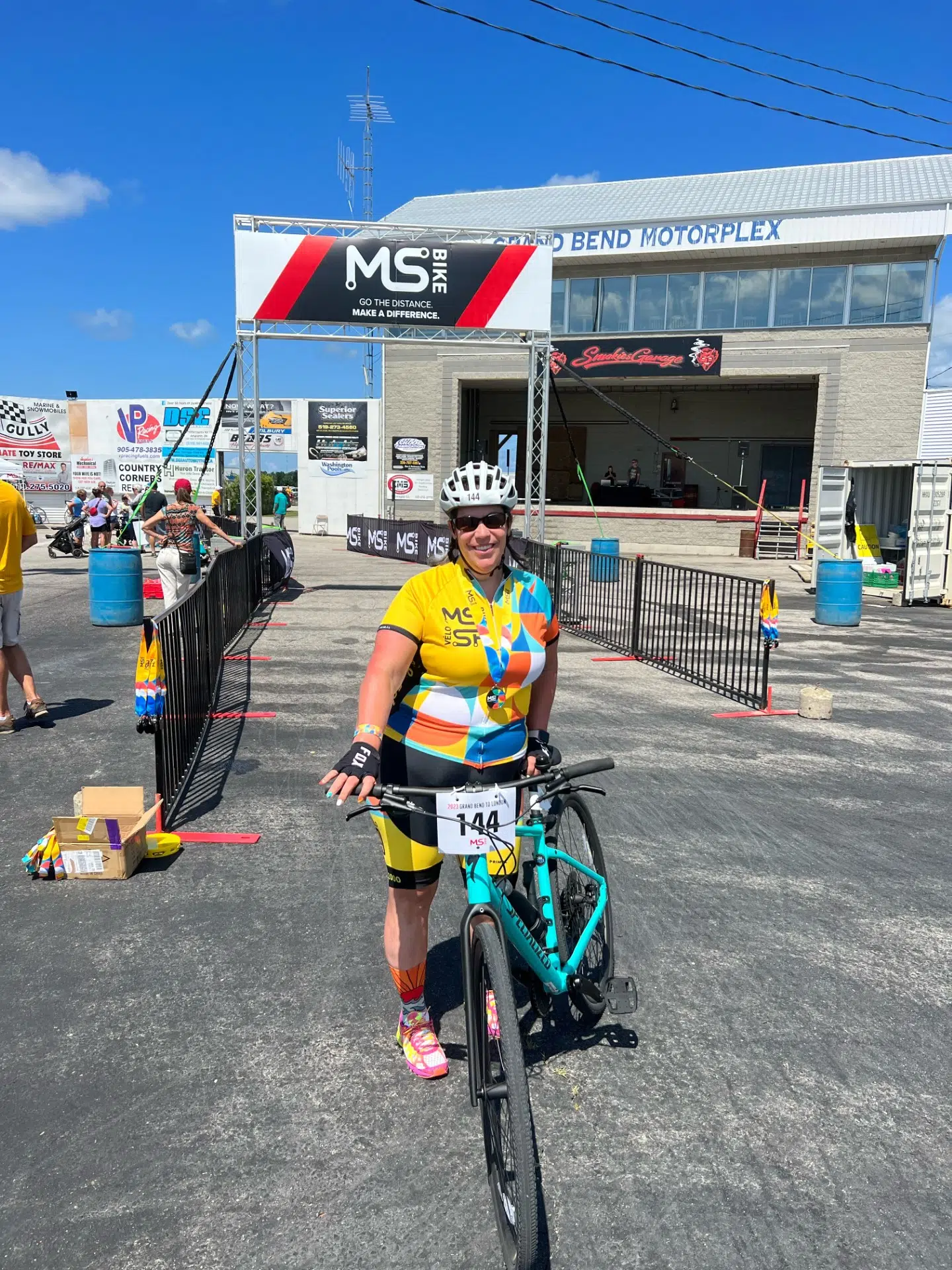 Patti Soer Triumphs Over Challenging Weather, Raises Over 5,000 in MS