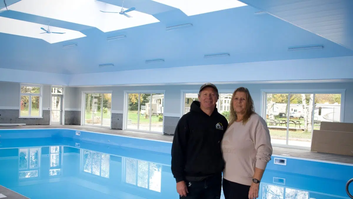 COMMUNITY SPOTLIGHT Birch Bark Trailer Park Opens it’s New Indoor Pool