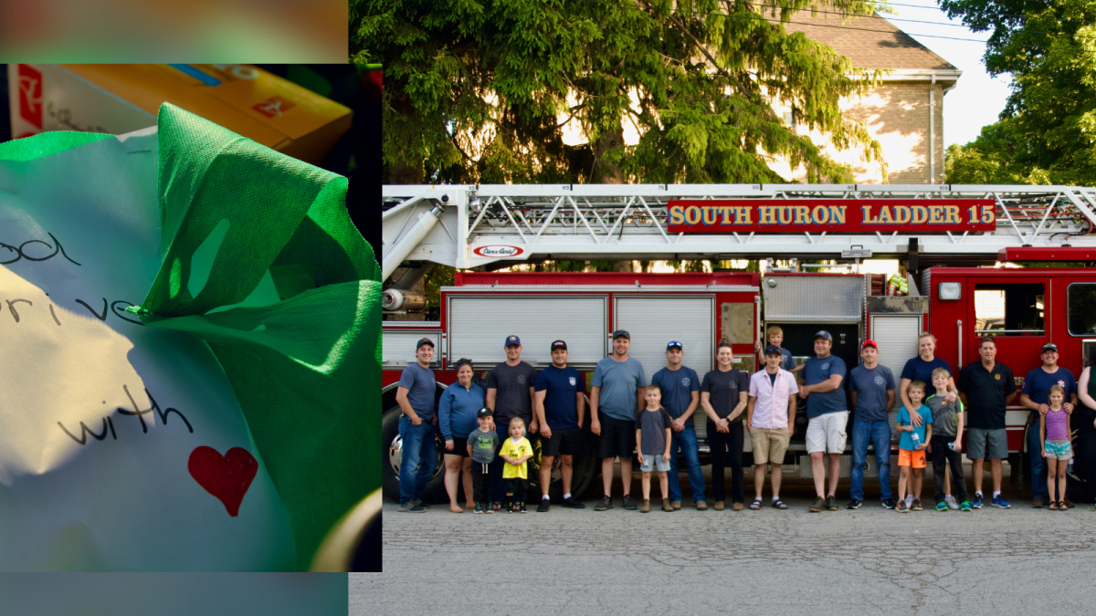 COMMUNITY SPOTLIGHT: Fire department food drive sees outpouring of support from South Huron - Vimarsana News