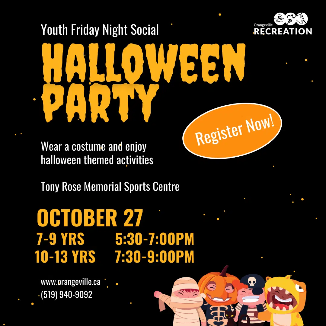 October Friday Night Social For Kids!