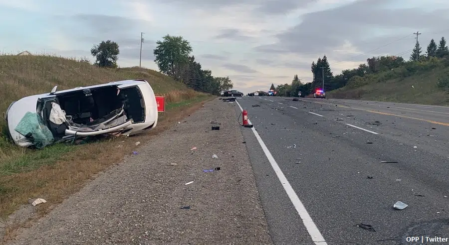 UPDATE: FOUR INJURED IN HEAD-ON CRASH ON HIGHWAY 10 IN CALEDON