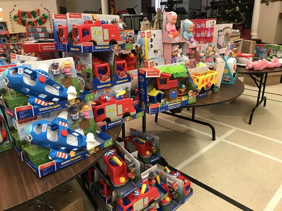 10,000 toys go out to local children through Orangeville's Salvation Army