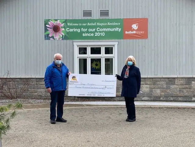 Bethell Hospice Foundation announces winner of first ever 50/50 draw