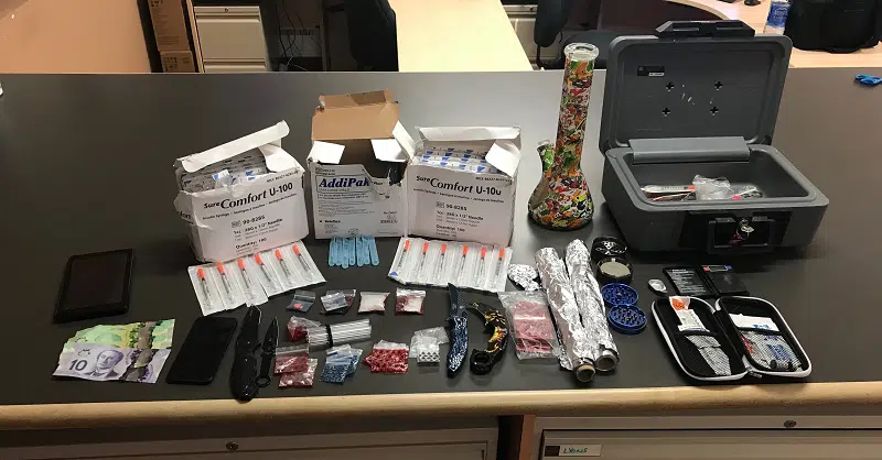Dufferin OPP responds to unwanted person call, seizes drugs and weapons