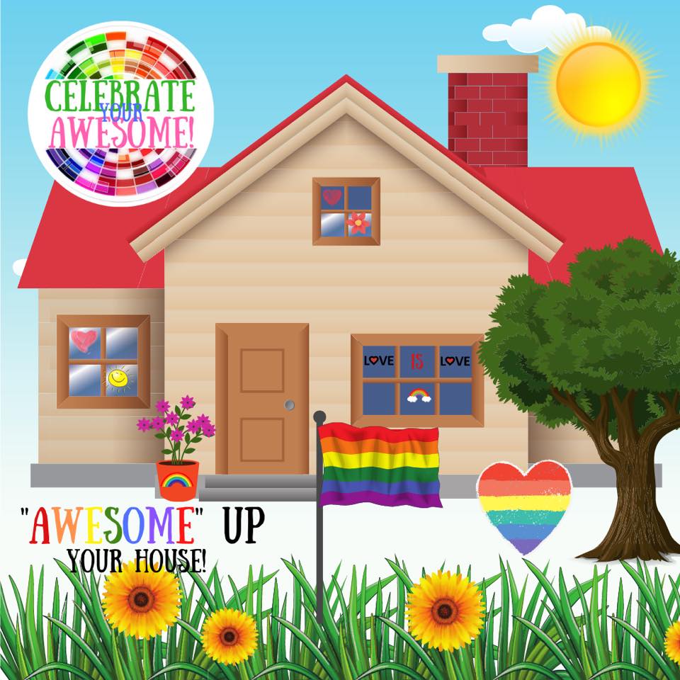 Celebrate Your Awesome encourages the community to "Awesome Up" their homes