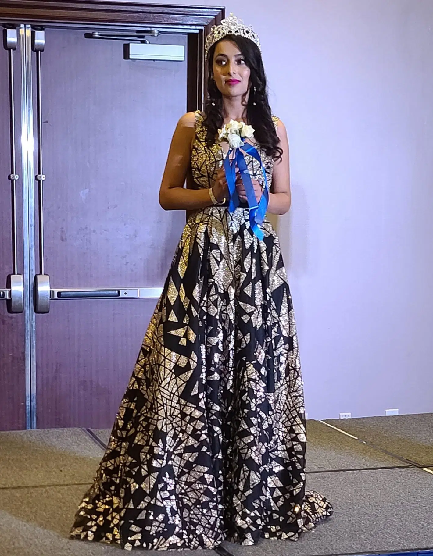 Jasleen Kang, recently named Miss Dufferin County, to compete in the 2021 Miss World Canada Beauty Pageant