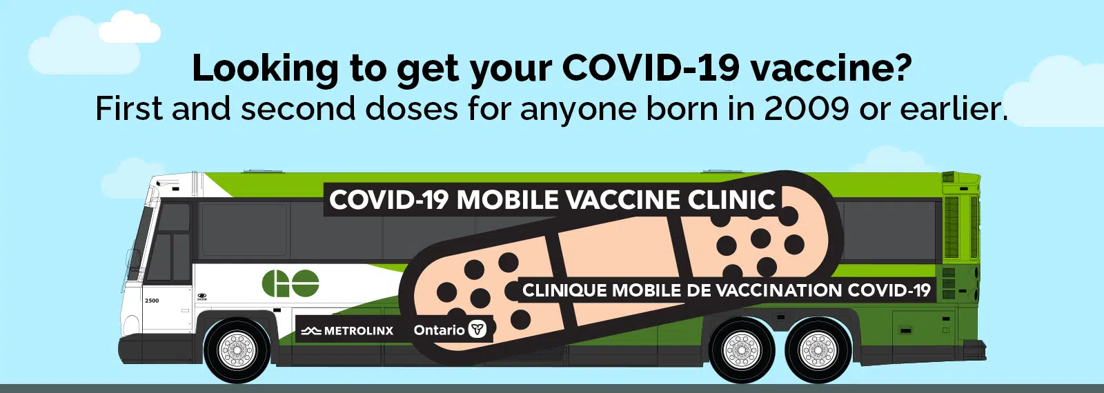 The GO-VAXX mobile vaccine clinic is in Orangeville today