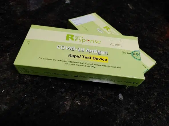 Where to find free Rapid Test Kits in Orangeville