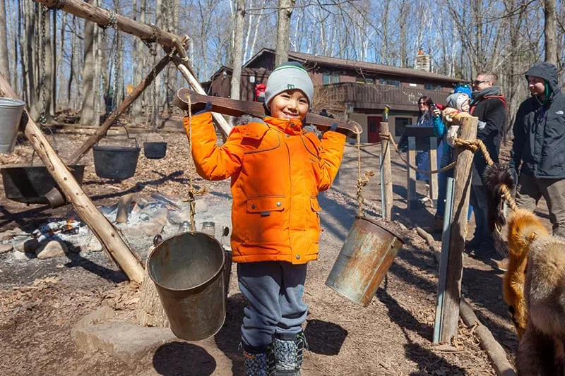 Experience Maple Syrup in the Park in March