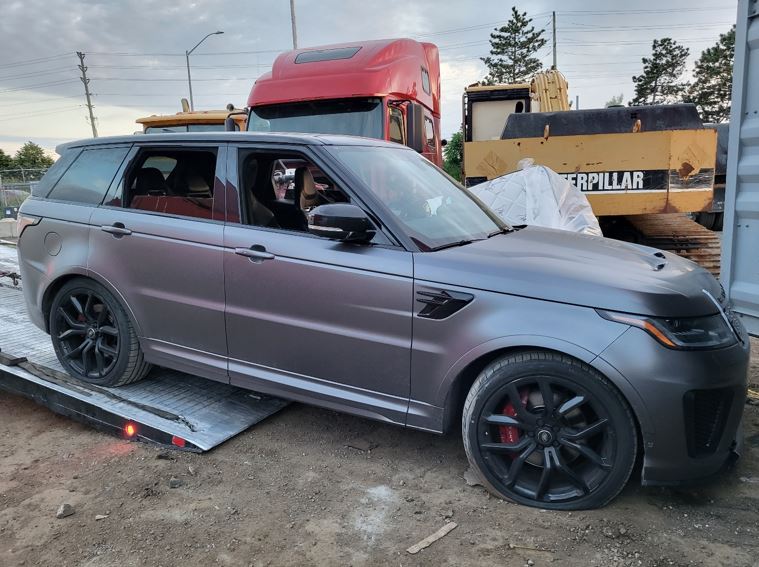 Three stolen vehicles found in Bolton shipping yard