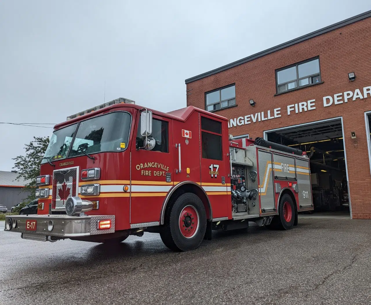 UPDATE: Orangeville Fire Responding to Residential Blaze; Avoid Townline & Orange Street