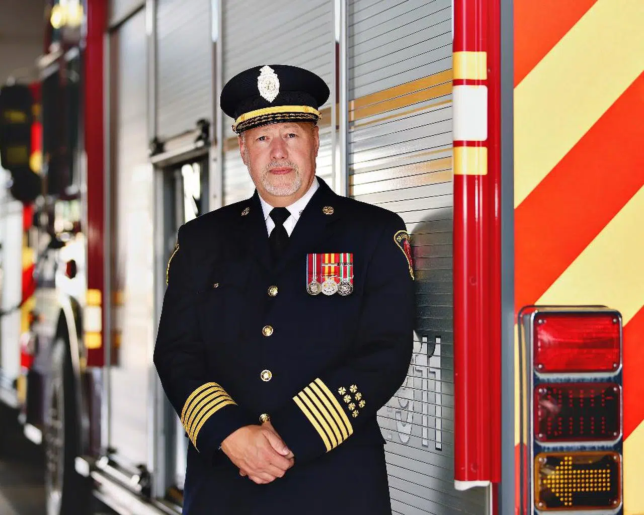 Orangeville Fire Chief Ron Morden : " Your belongings are replaceable; Your loved ones are not"