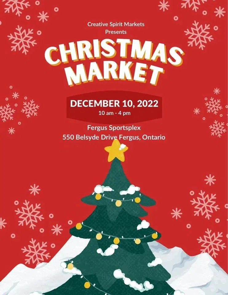 Christmas Market Returns to Fergus This Weekend!