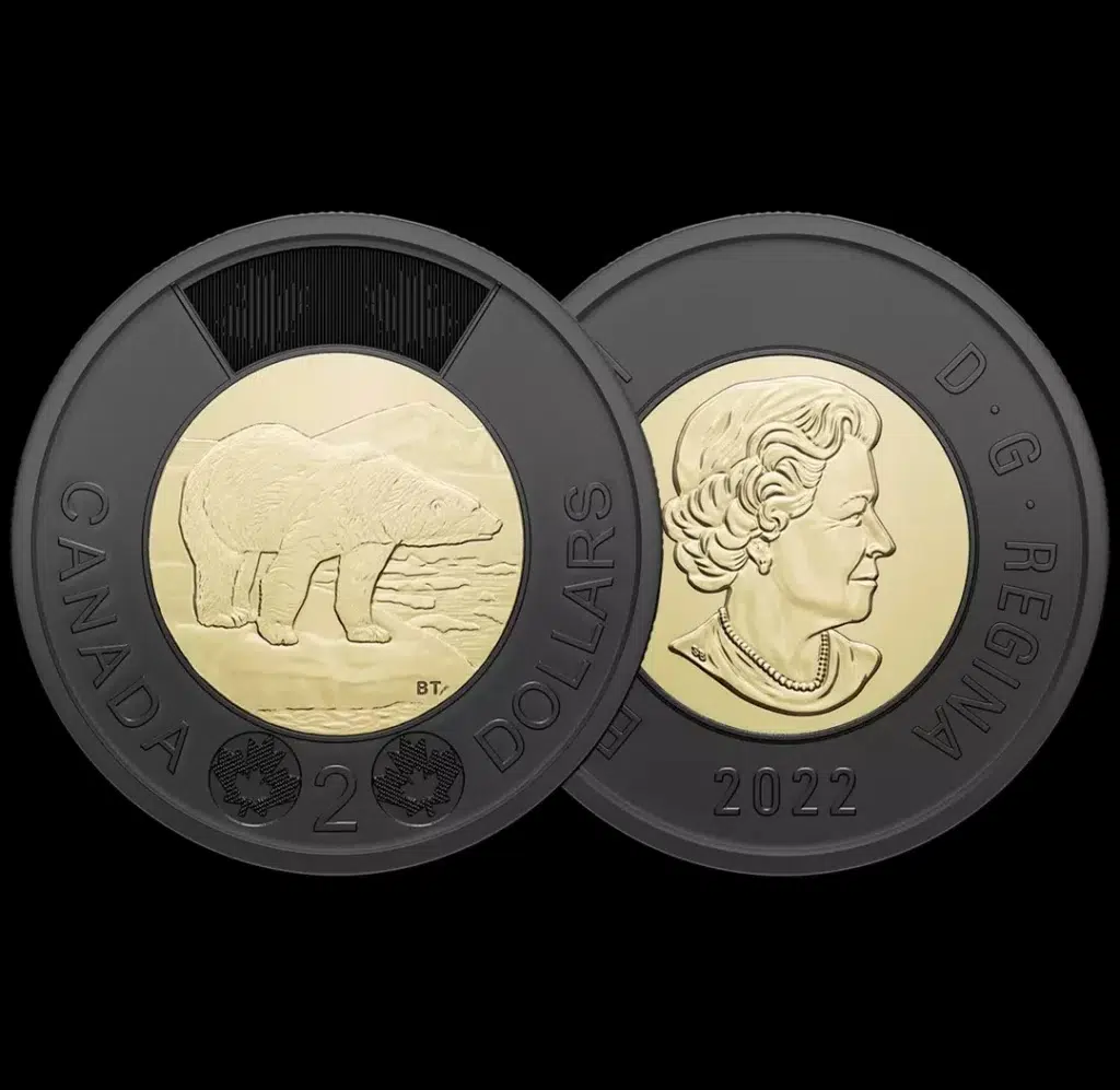 Royal Canadian Mint Issues New Toonie in Honour of Queen Elizabeth II