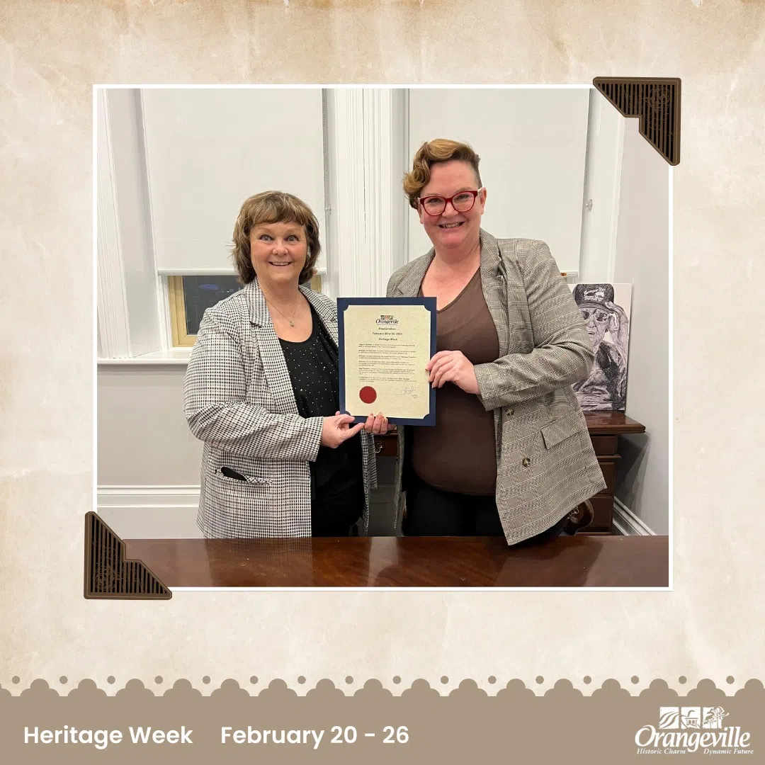 It's Heritage Week in Orangeville!