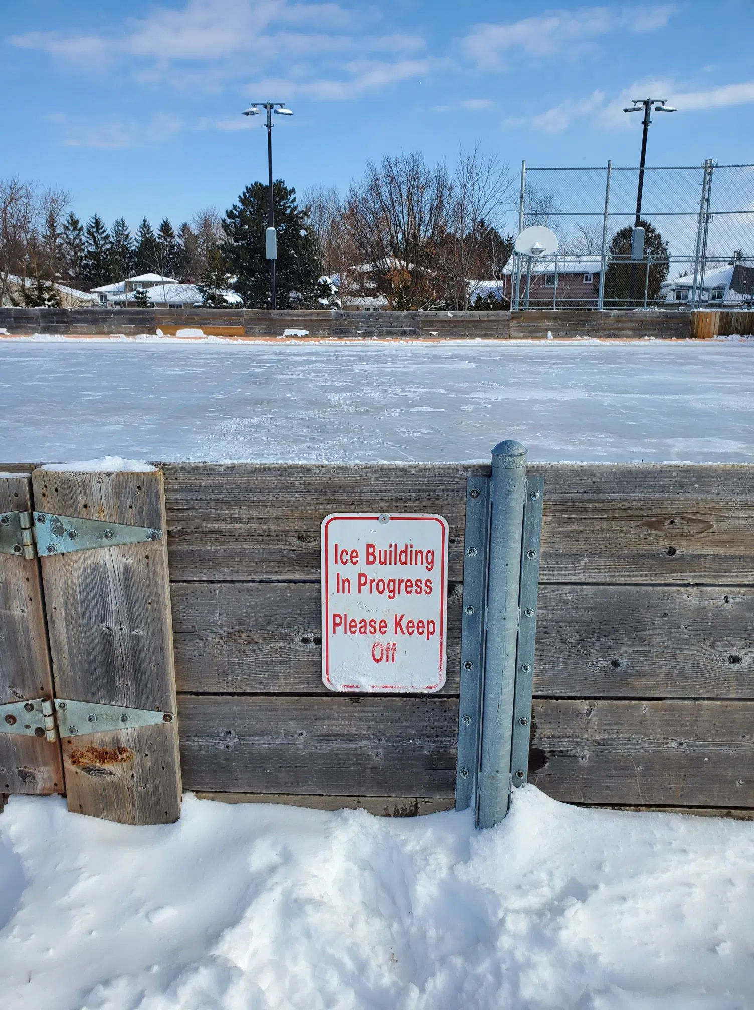 Outdoor Rinks Closed After 24-Hour-Run