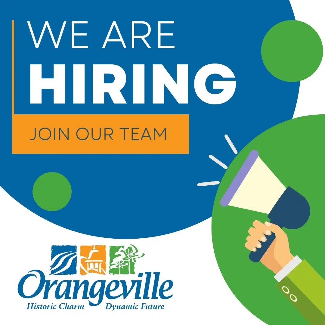 The Town of Orangeville Is Hiring!
