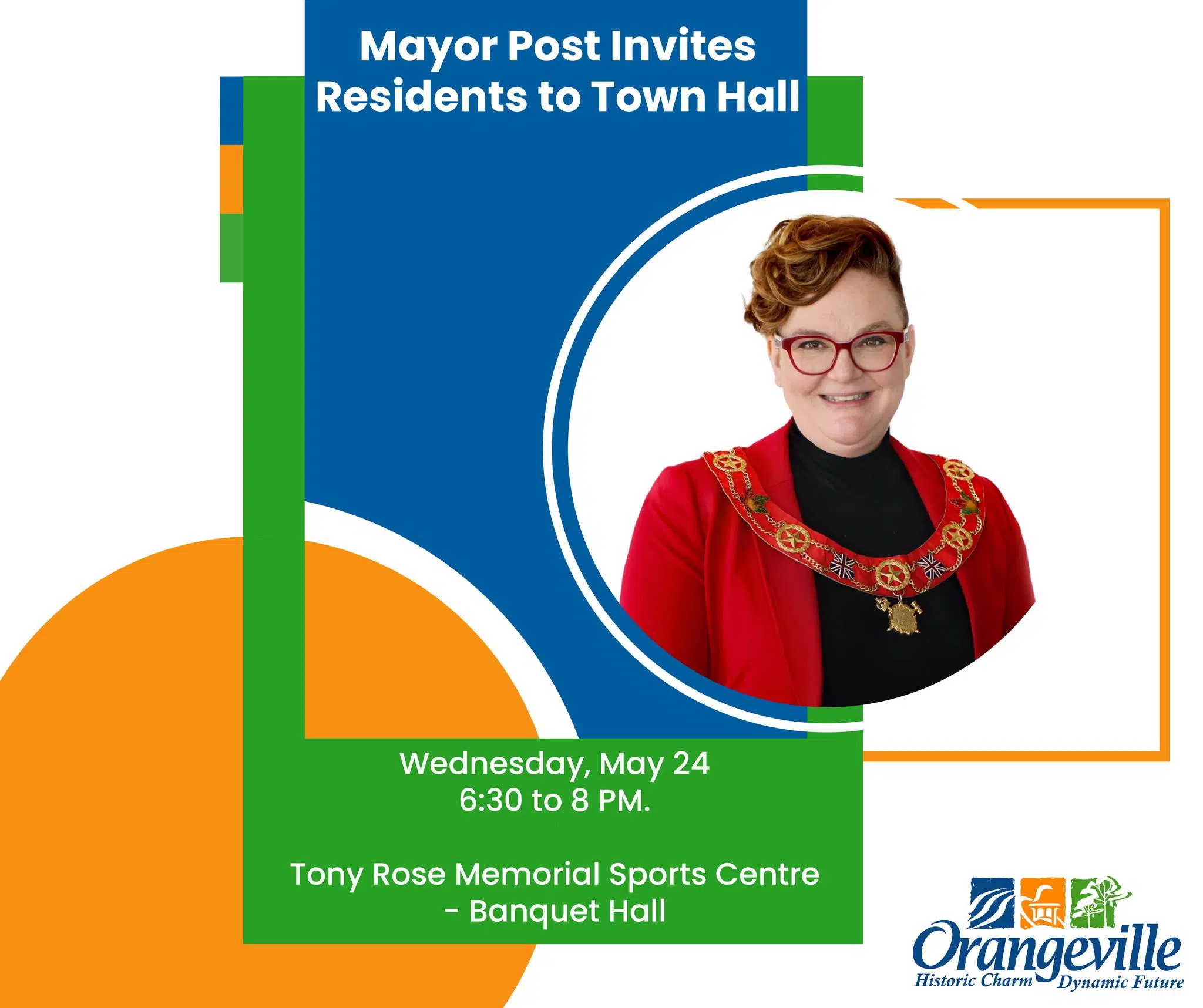 Mayor Lisa Post invites residents to first Town Hall!