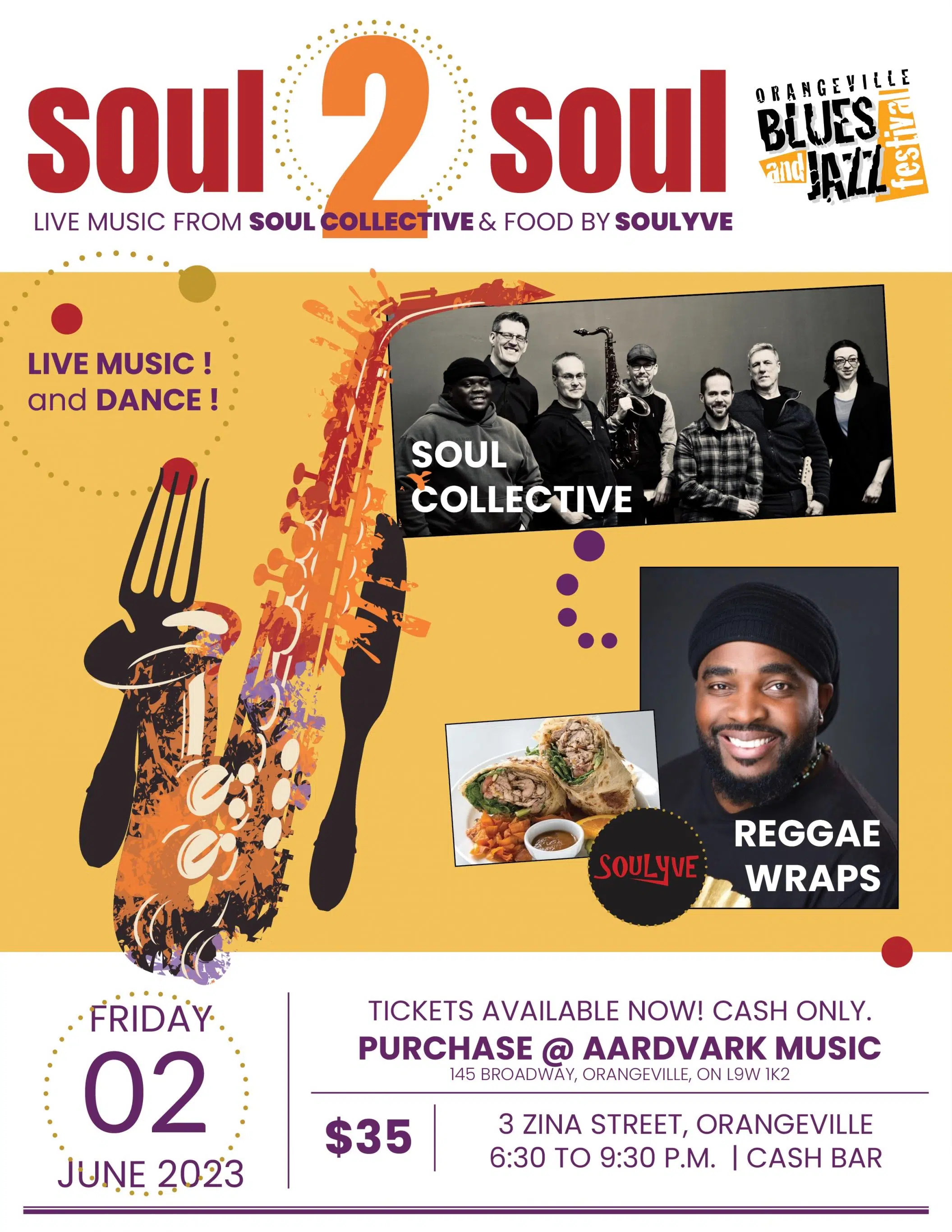 Orangeville Blues and Jazz Festival comes to Zina Street!