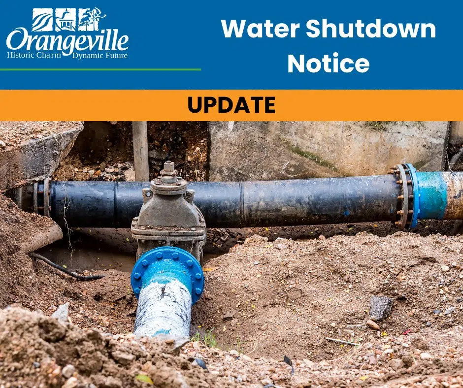 Water Shutdown Continues Today