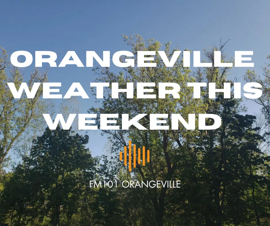 Orangeville Weekend Weather Forecast