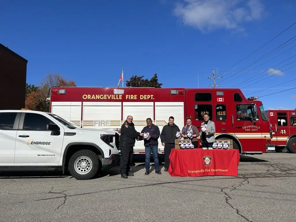 Orangeville Fire & Enbridge Safe Community Project Zero