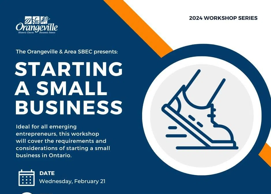 Want To Start A Local Small Business? FM101 Orangeville Today