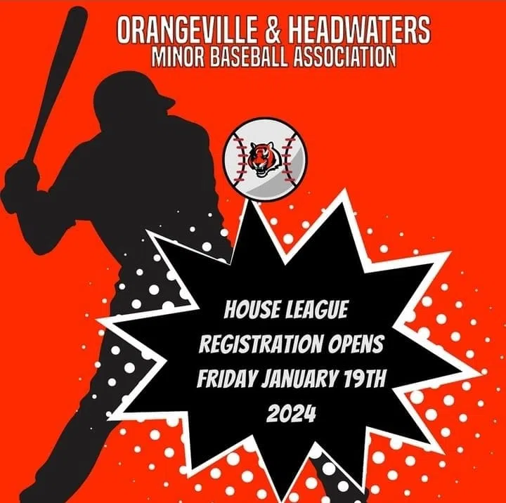 Orangeville Bengals Baseball House League Registration